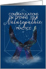 Congratulations on Opening a Naturopathic Practice, Healing Hands card