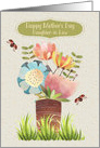 Happy Mother’s Day to Daughter in Law Beautiful Flower Bouquet card