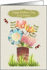 Happy Mother’s Day to Partner Beautiful Flower Bouquet card