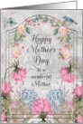 Mother Mother’s Day Beautiful and Colorful Flower Garden card