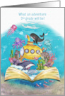 Second Grade Back to School Ocean Scene card
