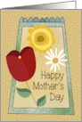 To Anyone Mother’s Day Whimsical Flowers and Frame card