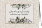 Grandmother Sympathy Soft and Feminine Floral Sprays card