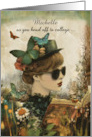 Michelle Custom Name Off to College Thinking of You Collage Effect card