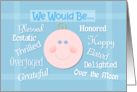 Will You Be Our Baby’s Godparents Whimsical Request card