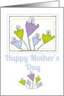 Happy Mother’s Day Cheery Pastel Tulips card