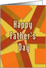 Happy Father’s Day Kaleidoscope Squares card