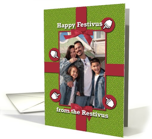 Happy Festivus Photo Card from the Restivus card (1002669)