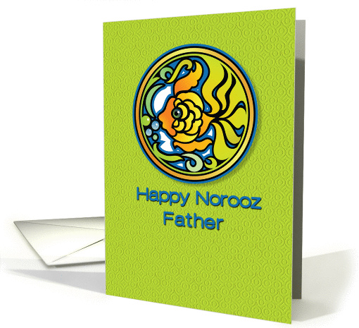 Happy Norooz Father Persian New Year Goldfish card (1239370)