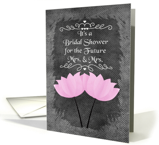 Bridal Shower Invitation for Future Mrs.and Mrs.Lesbian... (1271886)