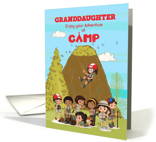 Thinking of you at Summer Camp to Granddaughter Camp Kids... (1570970)