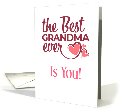 Happy Grandparents Day to Grandma Fun Word Art card (1577578)