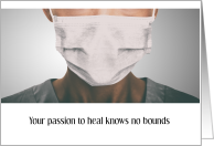 Thank You to Doctor for Caring During Covid-19/Coronavirus card
