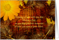 Mother’s Day Greetings to Mother Who Lost a Son card