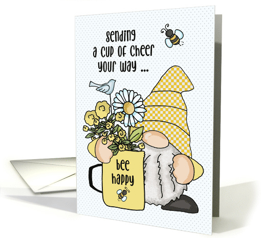Have a Happy Day Cup of Cheer from Cute Gnome card (1685480)
