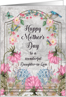 Daughter in Law Mother’s Day Beautiful and Colorful Flower Garden card