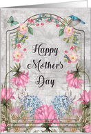 Mother’s Day Beautiful and Colorful Flower Garden card