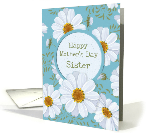 Sister Mother's Day Bright Bold Daisies card (1766158)