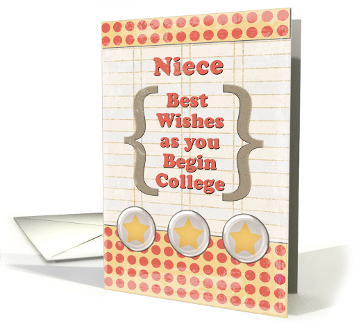 Niece College card (1777560)