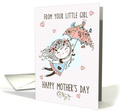 To Mother From Daughter Mother's Day Cute Little Girl... (1836150)