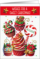 Neighbor Christmas Sweet Christmas Cupcakes card