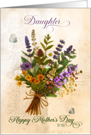 Daughter Mothers Day Beautiful Herbal Floral Bouquet