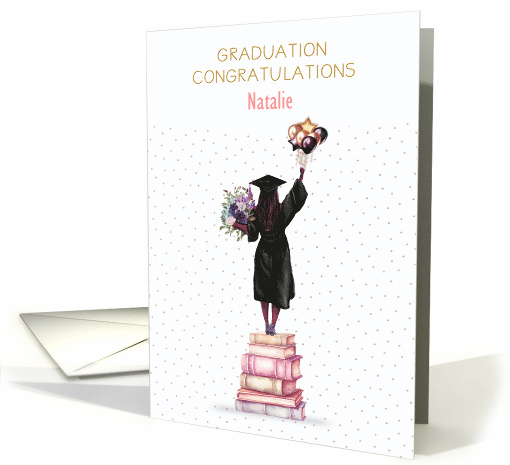 Graduation Congratulations Custom Name Natalie African... (1979540)