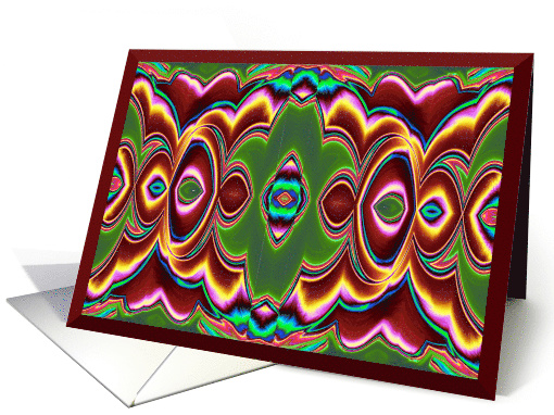 Infinite Colors Blank Note card (795053)