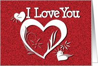 Happy Valentine’s Day I Love You Card
