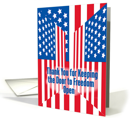 Happy Veterans Day Thank You card (871617)
