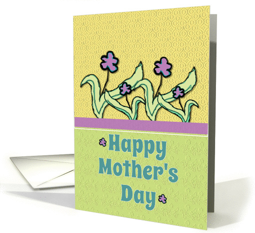 Happy Mother's Day Cheerful Flowers card (913528)