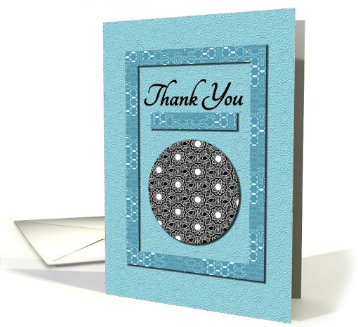 Thank You Colorful Patterns card (917767)