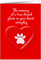 Pet Sympathy Memory...