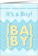 It's a Boy Baby...