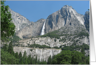 Yosemite -- Speechless card