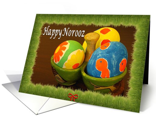 Happy Norooz painted eggs card (719356)