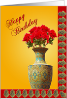 Happy Birthday - flower pot card