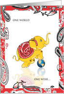 Celebration - Elephant card