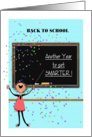 Happy Teacher, Confetti, for Back to School card