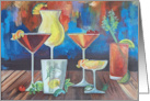 Cocktails Any Occasion Blank card