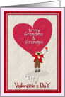 Happy Valentine’s Day, from Grandson card