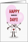 Nurses Day, Big Heart card