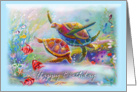 Sea Turtles, Birthday card