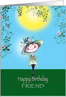 Happy Birthday to Friend card