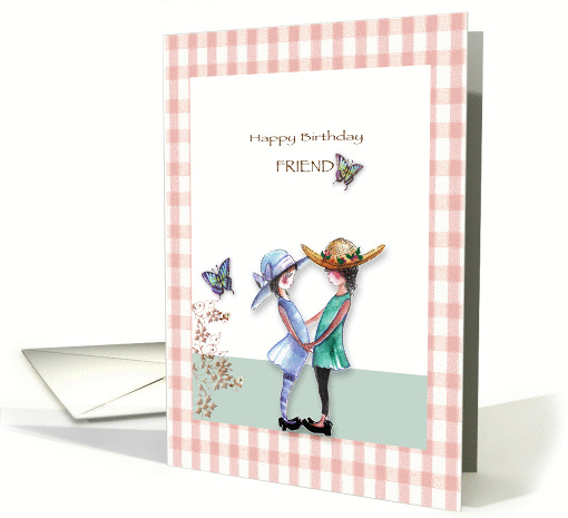 Happy Birthday to Friend, friendship card (1148206)
