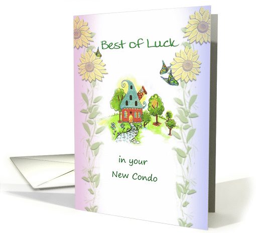 Congratulations Best of Luck in Your New Condo card (1661638)