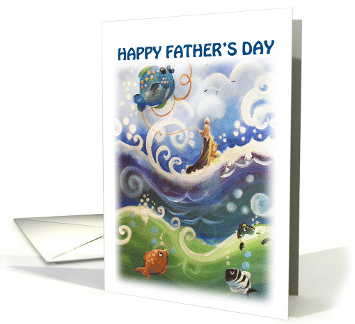 16+ Fishing Fathers Day Card