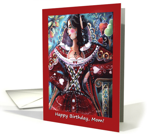 To Mom Happy Birthday Queen card (1949368)