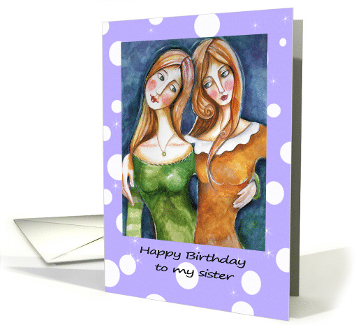 Happy Birthday to My Sister card (1950392)