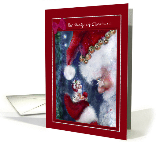 Magic of Christmas, Santa's Little Elf card (704977)